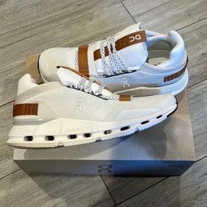 On Running Cloudnova White/Pearl Womens Sneakers